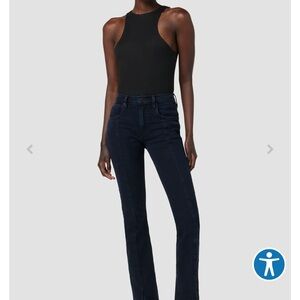HUDSON PETITE BARBARA HIGH-RISE BABY BOOTCUT JEANS- size 27. New with tags.
